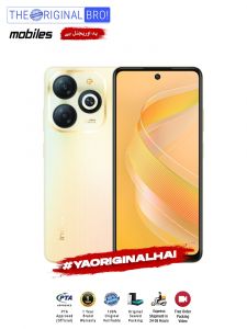 Infinix Smart 8 - 2GB RAM - 64GB Storage - PTA Approved - 12 Months Warranty - Gold - The Original Bro Mobiles - TOB33